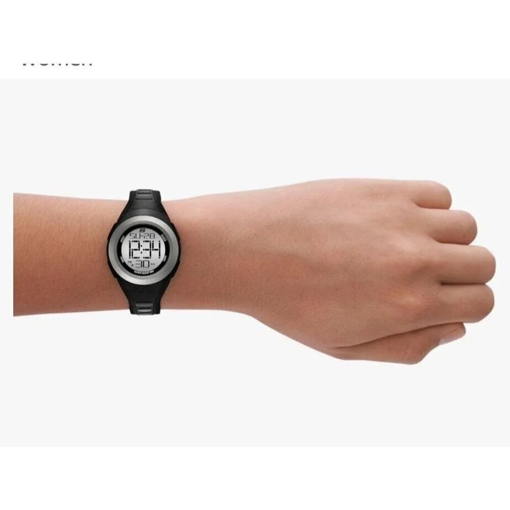 Skechers Tennyson Silicone Digital‎ Watch for Women
